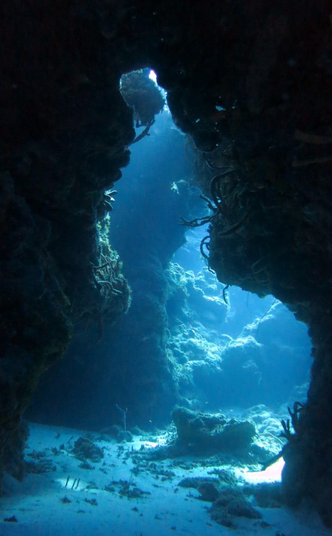 Devil’s Throat swim-throughs