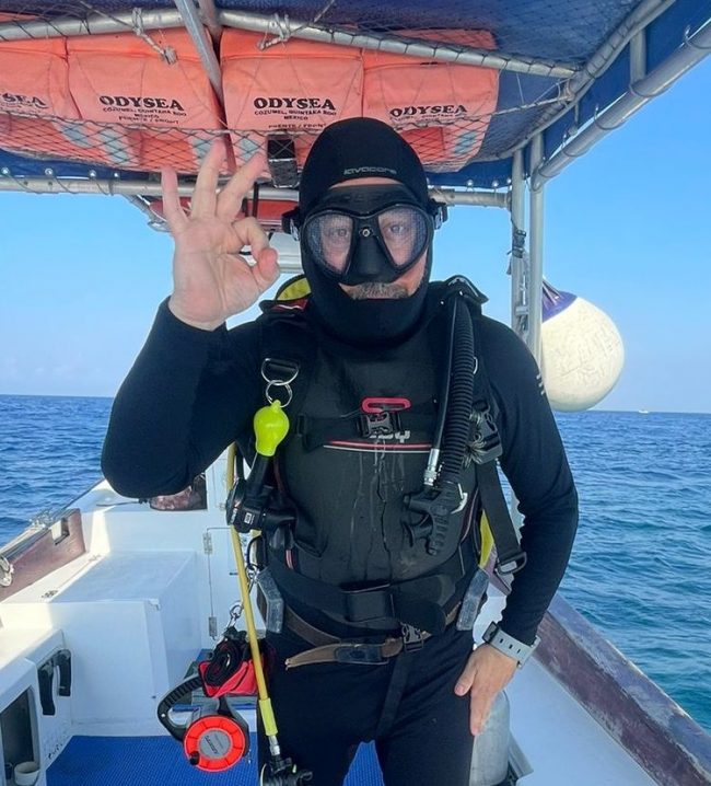 Dive sign OK Dive sign OK